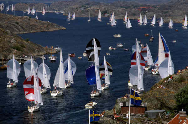 Segeln an Schwedens Westküste
