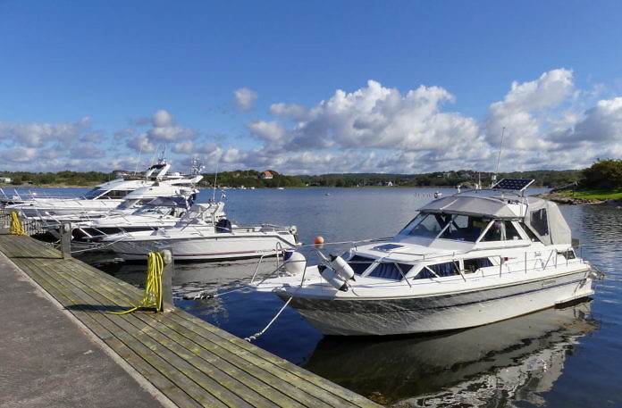 Särö am Meer in der Gemeinde Kungsbacka, Nord-Halland