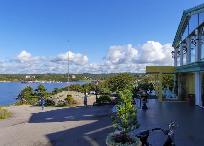 Särö am Meer in der Gemeinde Kungsbacka, Nord-Halland
