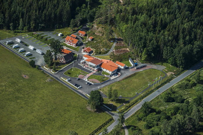 Hotel Bauergården in Bunn, rund 10 km südlich von Gränna