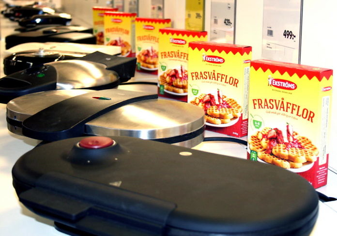 Schwedische Waffeln - Schwedischer Waffeltag 25. März