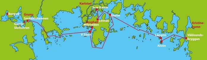 Inselhüpfen in den Schären des Vänern zwischen Kristinehamn und Karlstad