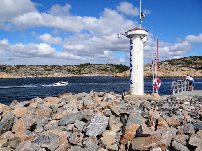 Kullavik, ein kleiner Hafenort in der Gemeinde Kungsbacka