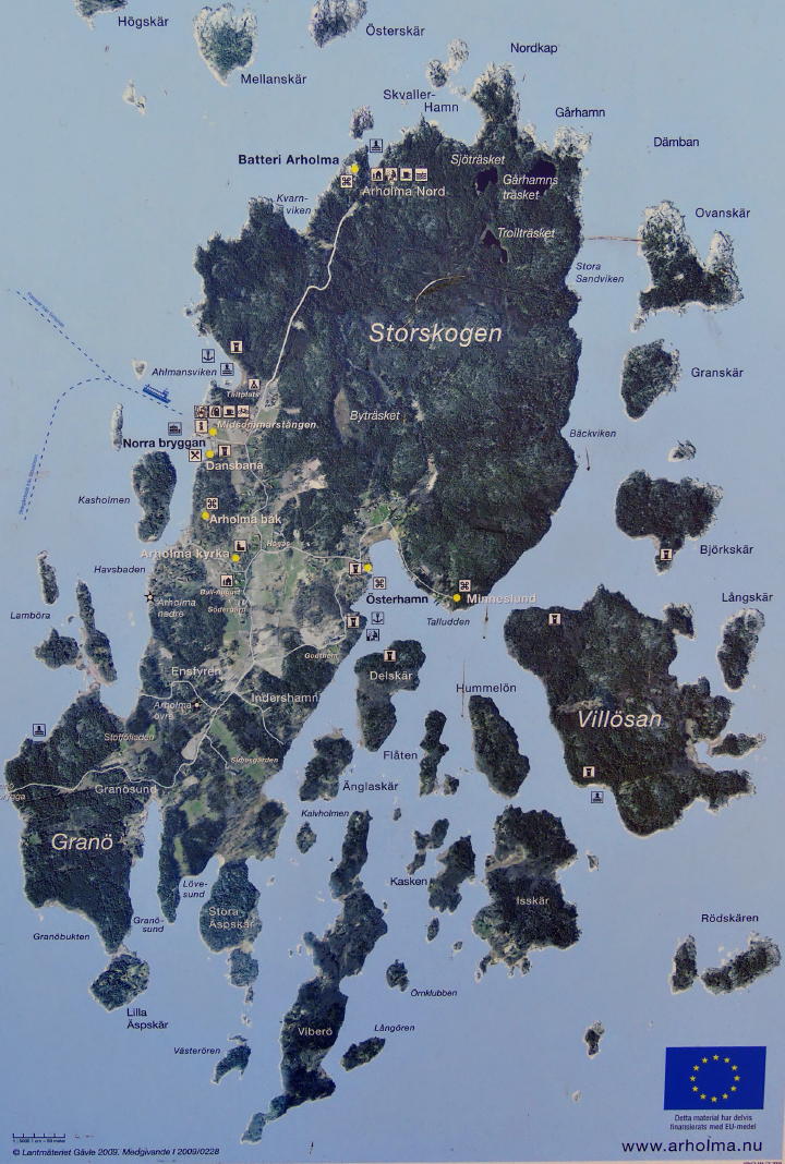 Väddö - Der Süden der Insel - Mit Simpnäs und Arholma