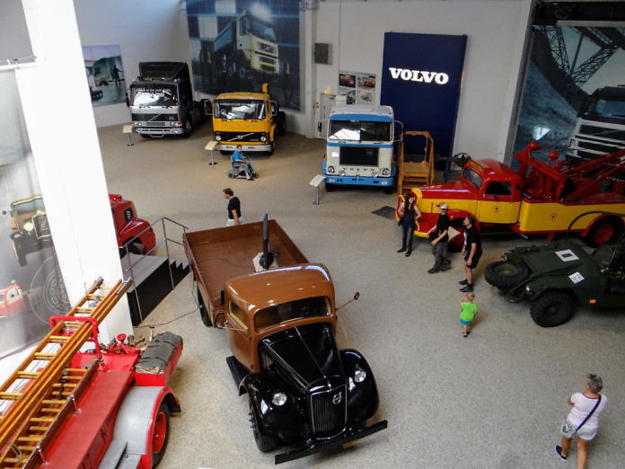 Das Volvo Museum in Arendal - PKWs, LKWs, Busse und Nutzfahrzeuge