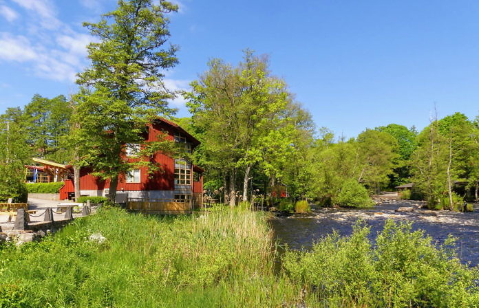 Angeln im Mörrumsån - Das Haus des Lachses in Mörrum