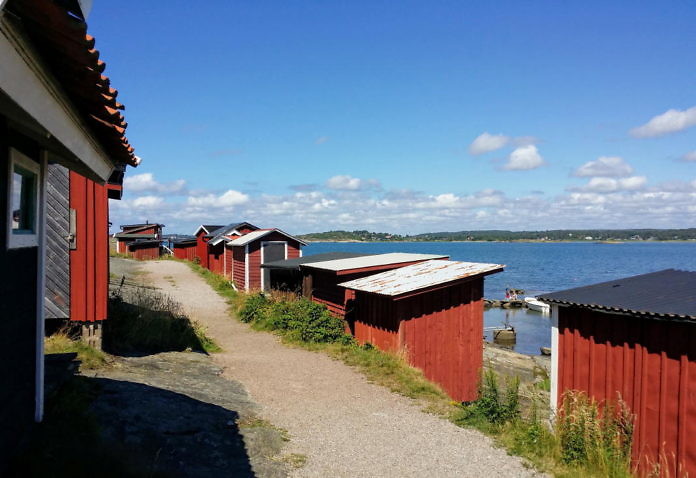 Frillesås im Norden von Halland