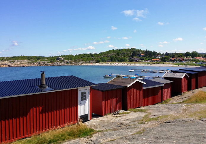 Frillesås im Norden von Halland