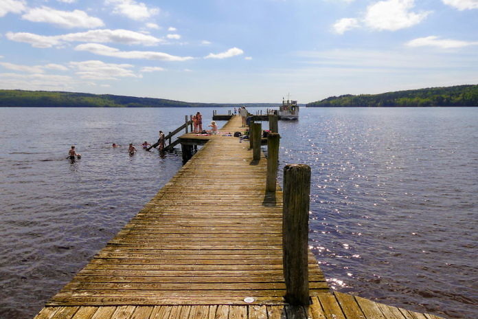 Sätila am Lygnernsee, östlich von Kungsbacka