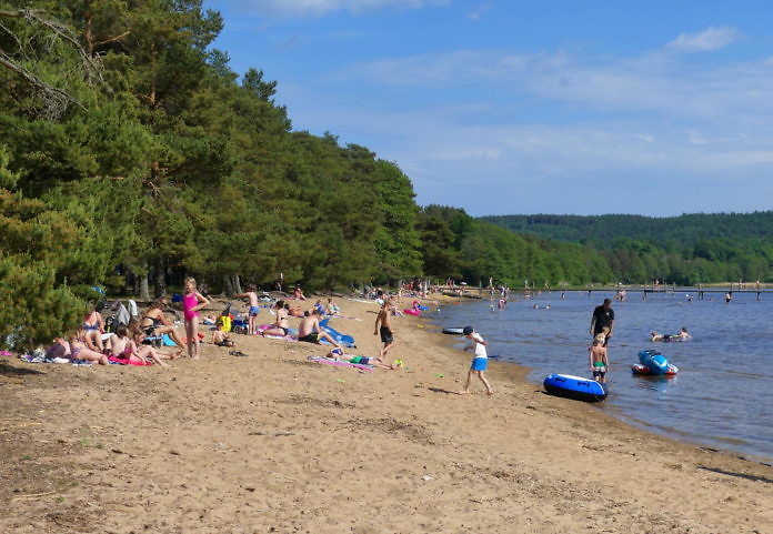 Sätila am Lygnernsee, östlich von Kungsbacka