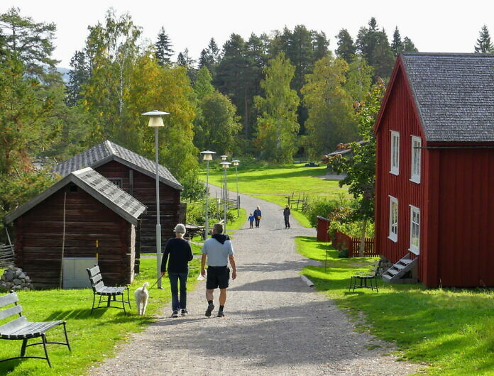 Das Freilichtmuseum Norra Berget in Sundsvall