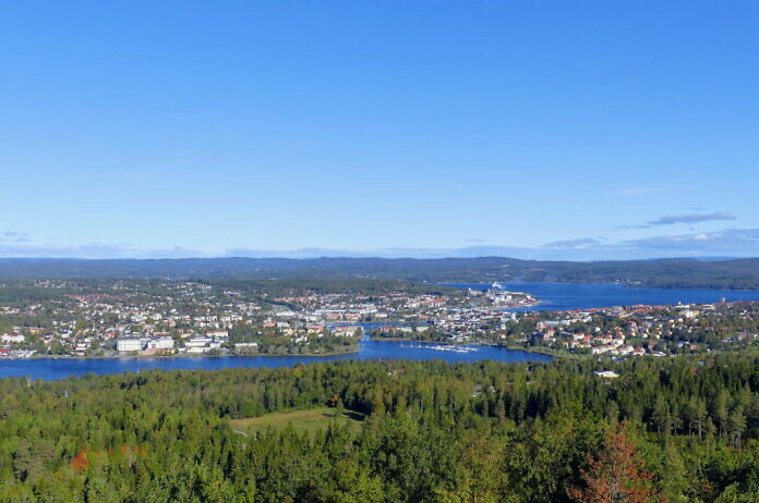 Vårdkasen, der Aussichtsberg von Härnösand