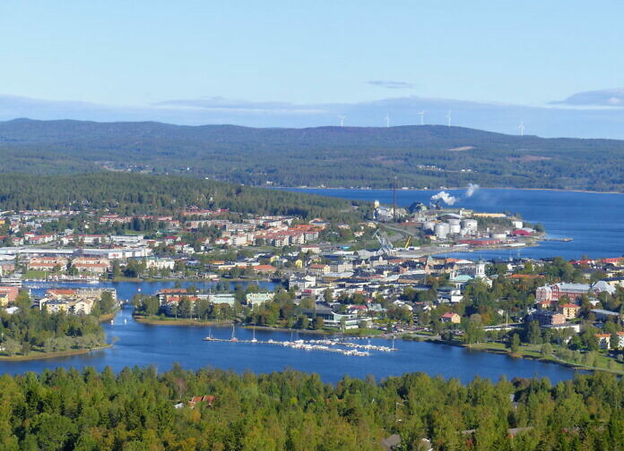 Vårdkasen, der Aussichtsberg von Härnösand