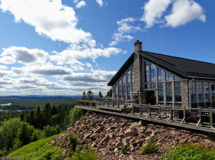 Orsa Grönklitt im Sommer