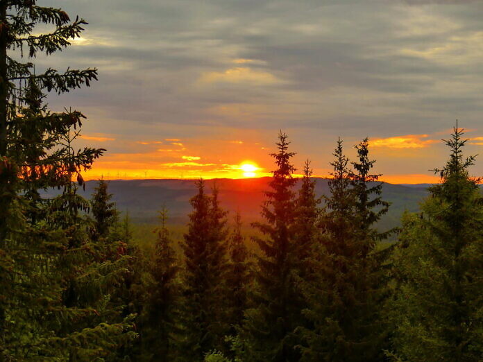 Orsa Grönklitt im Sommer