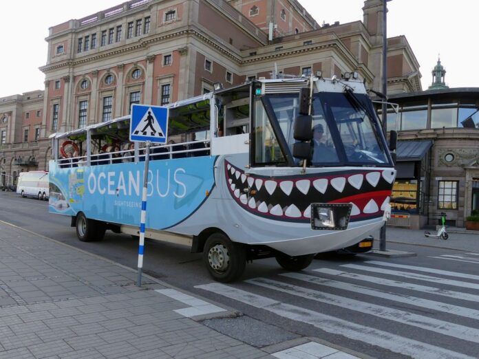 Ocean Bus, die Amphibienbus-Tour in Stockholm